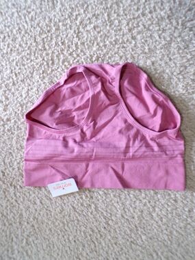 Warners Seamless Bralette Pink S Dig Free Comfort Wireless Crop Top